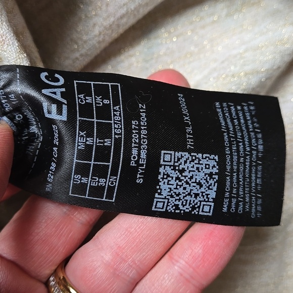 MARCIANO Floral Mini Bodycon Dress size M - Picture 8 of 9